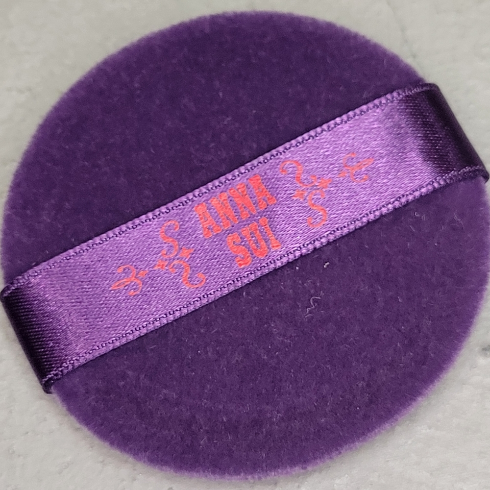💸SOLD💰_🛑_💜ANNA SUI LUXURY FACE POWDER CASE MOP [BNIB]💜 - Picture 8 of 15